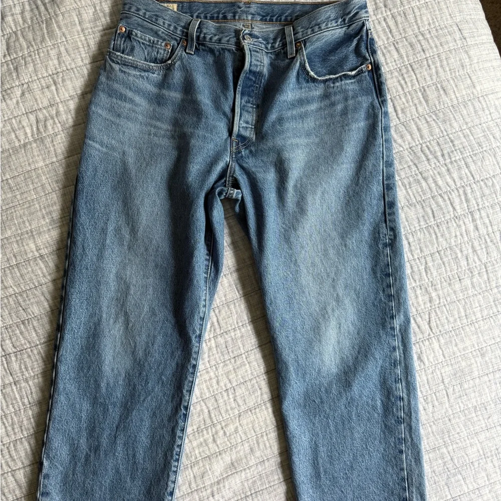 Levi’s 501 90s Straight Ankle Jeans 32x27 - Picture 1 of 6